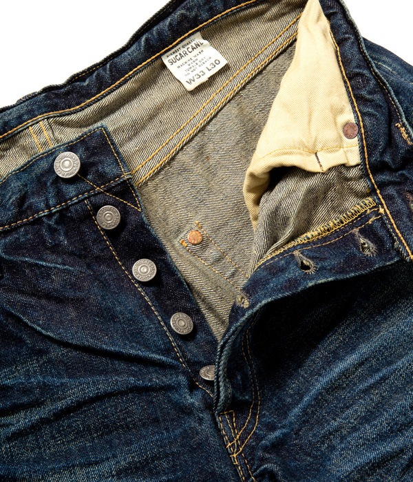 Lot No. SC40901H / 14oz. SUGAR CANE FIBER DENIM ��LONE STAR JEANS�� 5 YEAR AGED