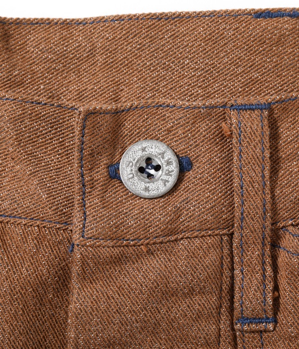 Lot No. BR42314 / WWI BROWN DENIM ARMY TROUSERS