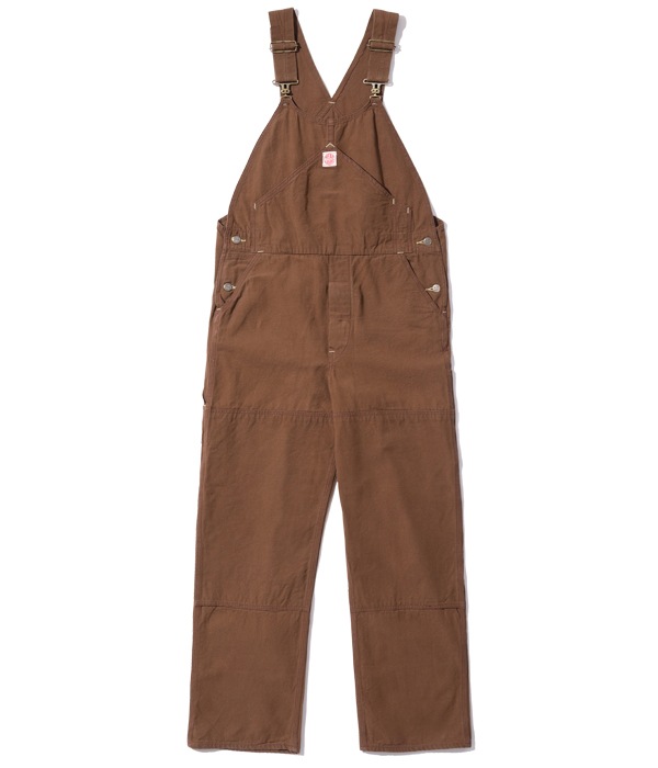 Lot No. HD42317 / HEADLIGHT 9oz. BROWN DUCK OVERALLS