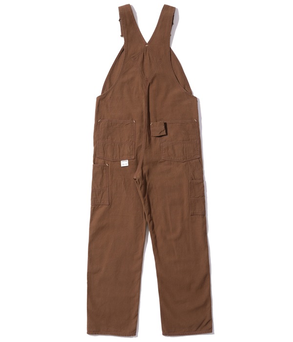 Lot No. HD42317 / HEADLIGHT 9oz. BROWN DUCK OVERALLS