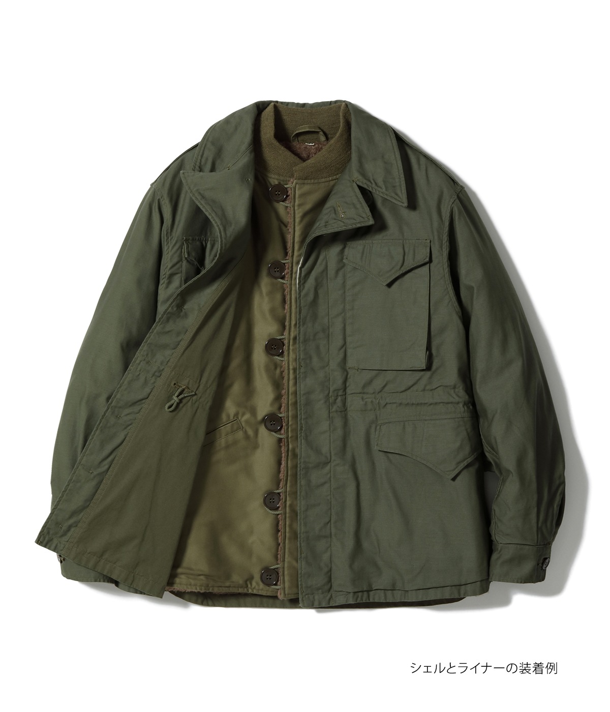 Lot No. BR15144 / Type M-1943 LINER BUZZ RICKSON CLOTHING CORP.