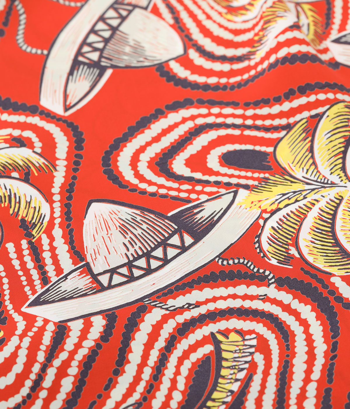 Lot No. SS39229 / RAYON HAWAIIAN SHIRT PANIOLO COUNTRY