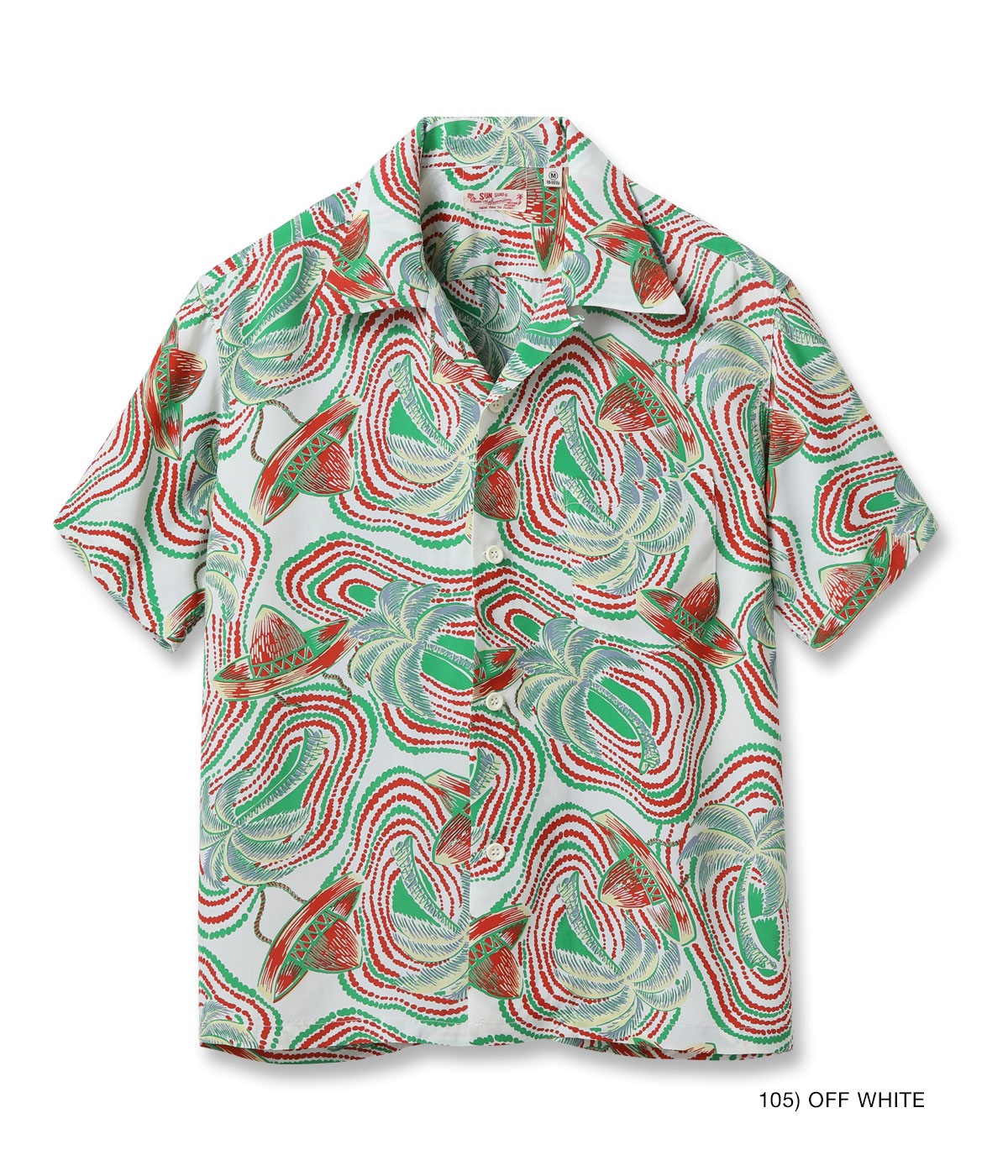 Lot No. SS39229 / RAYON HAWAIIAN SHIRT PANIOLO COUNTRY