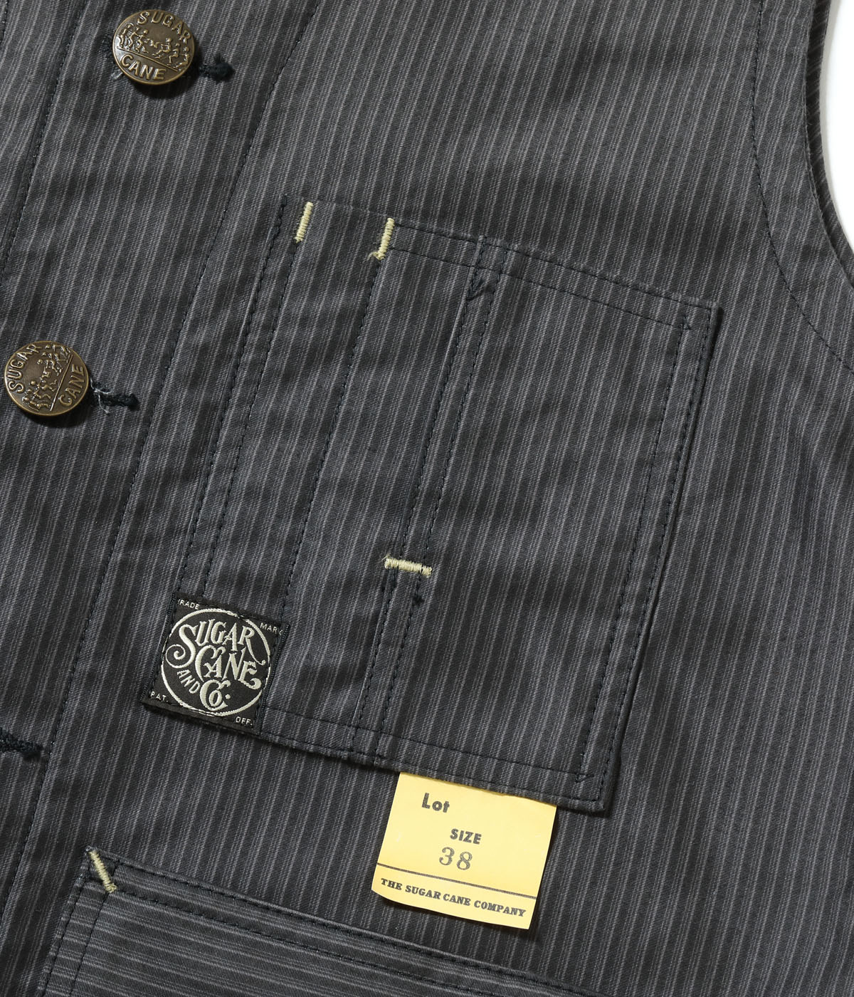 Lot No. SC15646 / FICTION ROMANCE 9.5oz. PRINT MOLESKIN WORK VEST