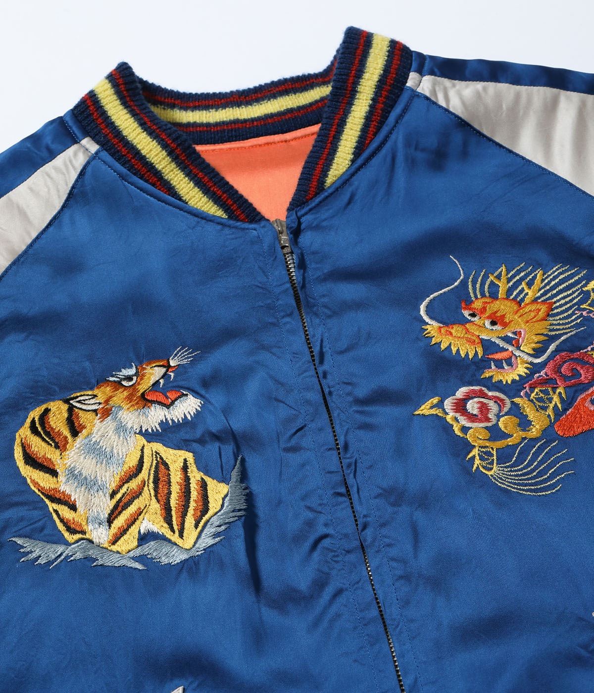 Lot No. TT15911-159 / Late 1940s Style Acetate Souvenir Jacket KOSHO & CO. Special Edition ��EAGLE & DRAGON�� �� ��JAPAN MAP��