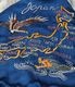 Lot No. TT15911-159 / Late 1940s Style Acetate Souvenir Jacket KOSHO & CO. Special Edition ��EAGLE & DRAGON�� �� ��JAPAN MAP��