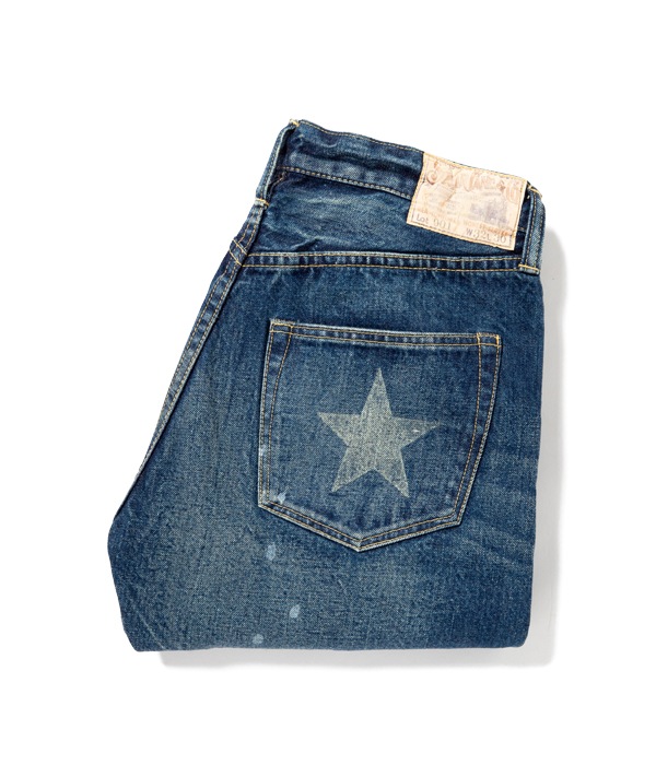 Lot No. SC40901R / 14oz. SUGAR CANE FIBER DENIM ��LONE STAR JEANS�� 10 YEAR AGED