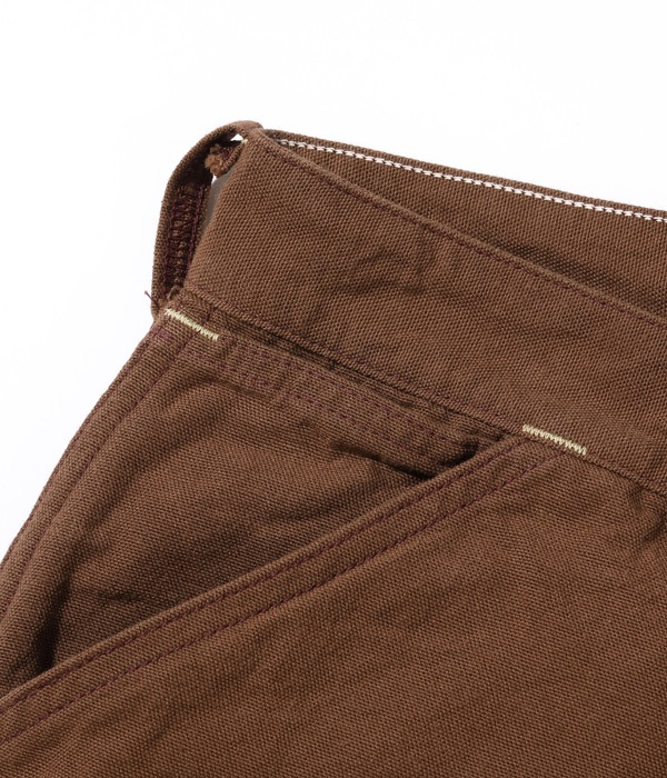 Lot No. HD42318 / HEADLIGHT 9oz. BROWN DUCK DUNGAREES