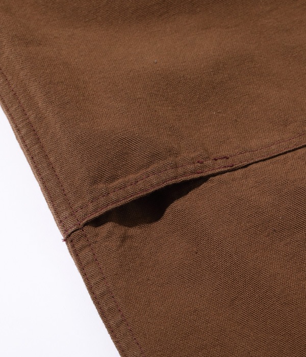 Lot No. HD42318 / HEADLIGHT 9oz. BROWN DUCK DUNGAREES