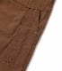 Lot No. HD42318 / HEADLIGHT 9oz. BROWN DUCK DUNGAREES