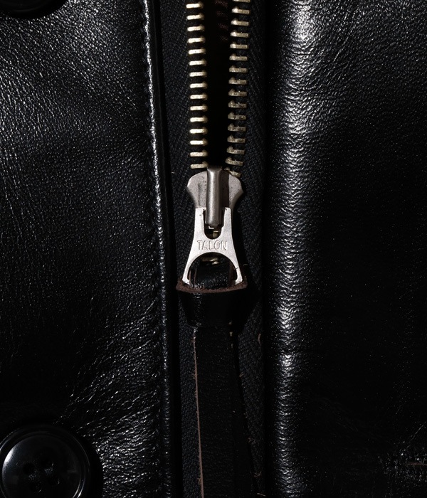 Lot No. BR80640 / WILLIAM GIBSON COLLECTION Type BLACK LEATHER N-1