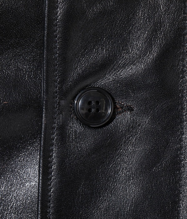 Lot No. BR80640 / WILLIAM GIBSON COLLECTION Type BLACK LEATHER N-1