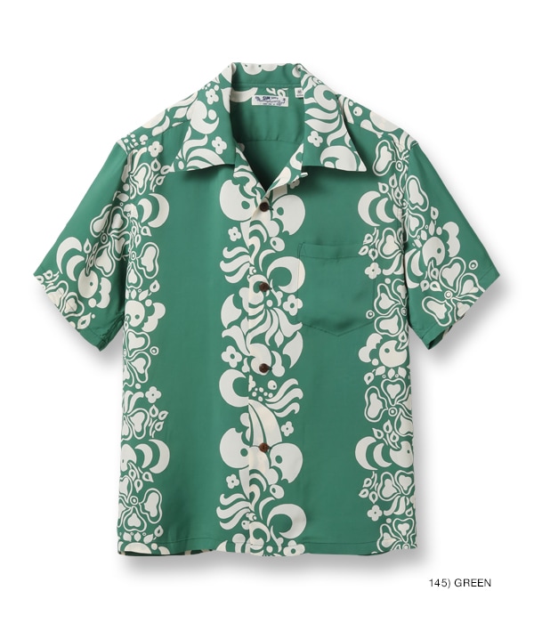 Lot No. SS39017 / RAYON HAWAIIAN SHIRT ��TAHITIAN PRINT��