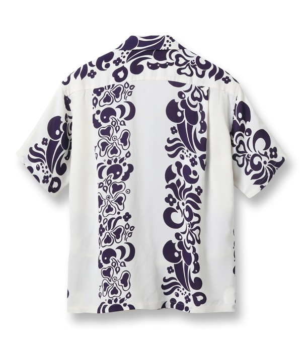 Lot No. SS39017 / RAYON HAWAIIAN SHIRT ��TAHITIAN PRINT��