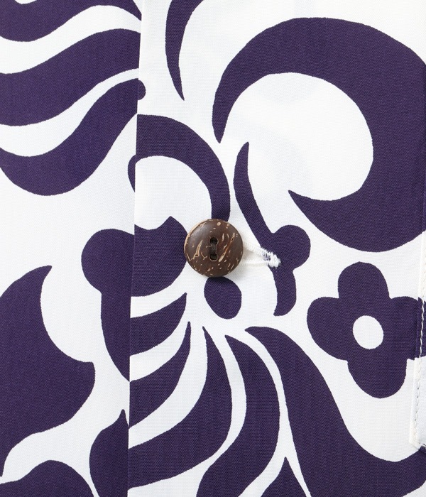 Lot No. SS39017 / RAYON HAWAIIAN SHIRT ��TAHITIAN PRINT��