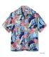 Lot No. SS39426 / RAYON HAWAIIAN SHIRT SWALLOW WILDLY FLUTTERING