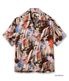 Lot No. SS39426 / RAYON HAWAIIAN SHIRT SWALLOW WILDLY FLUTTERING