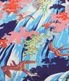 Lot No. SS39426 / RAYON HAWAIIAN SHIRT SWALLOW WILDLY FLUTTERING