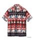 Lot No. SS39504 / COTTON BROAD OPEN SHIRT TROPICAL WOODCUT