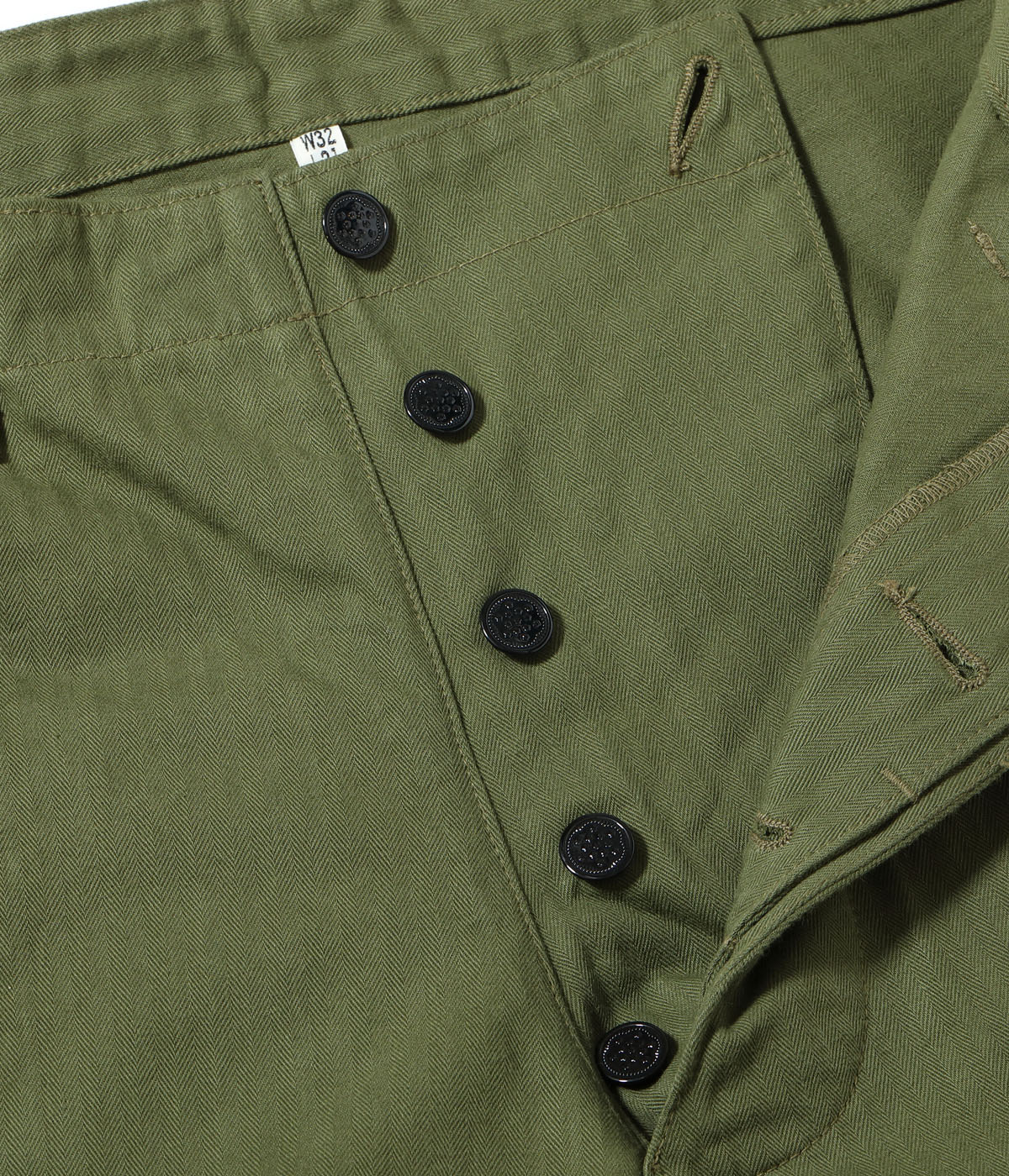 Lot No. BR42638 / TROUSERS, HERRINGBONE TWILL SPECIAL