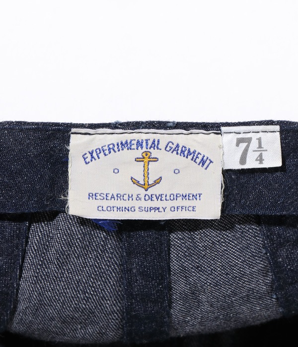 Lot No. BR02696 / U.S. NAVY TEST SAMPLE DENIM CAP