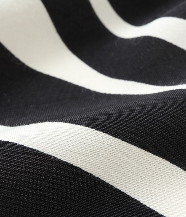 Lot No. SH38877 / HIGH DENSITY RAYON OPEN SHIRT ��ZEBRA��