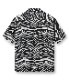 Lot No. SH38877 / HIGH DENSITY RAYON OPEN SHIRT ��ZEBRA��