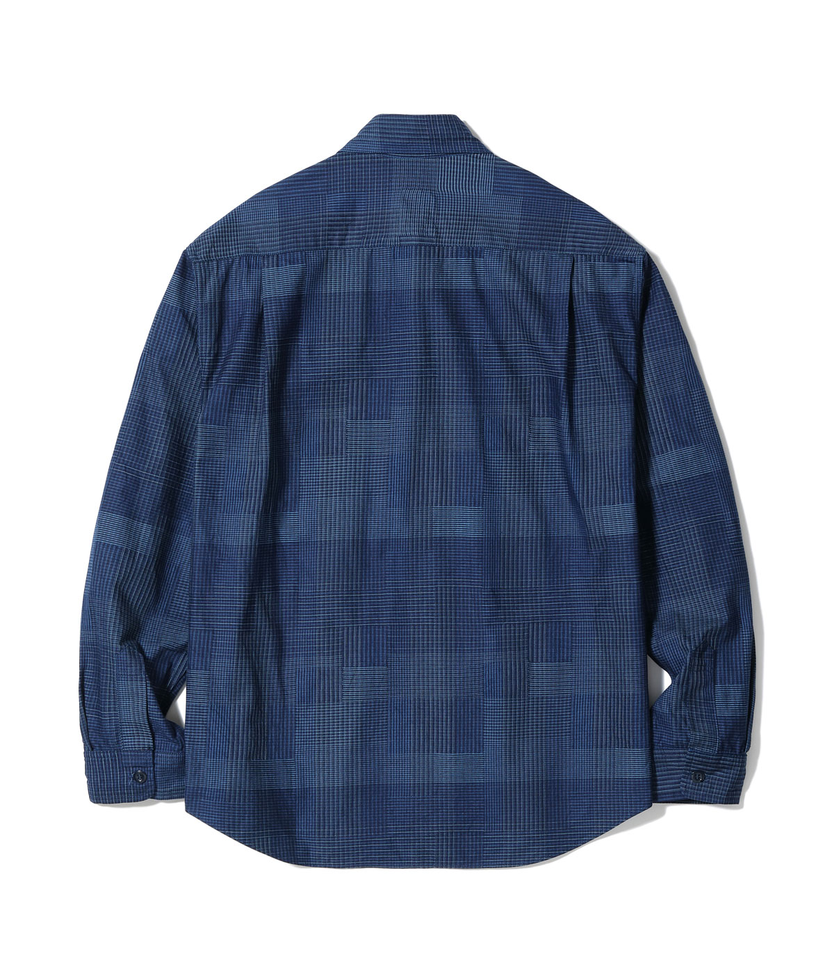 Lot No. SC29588 / INDIGO PATCHWORK WORK SHIRT