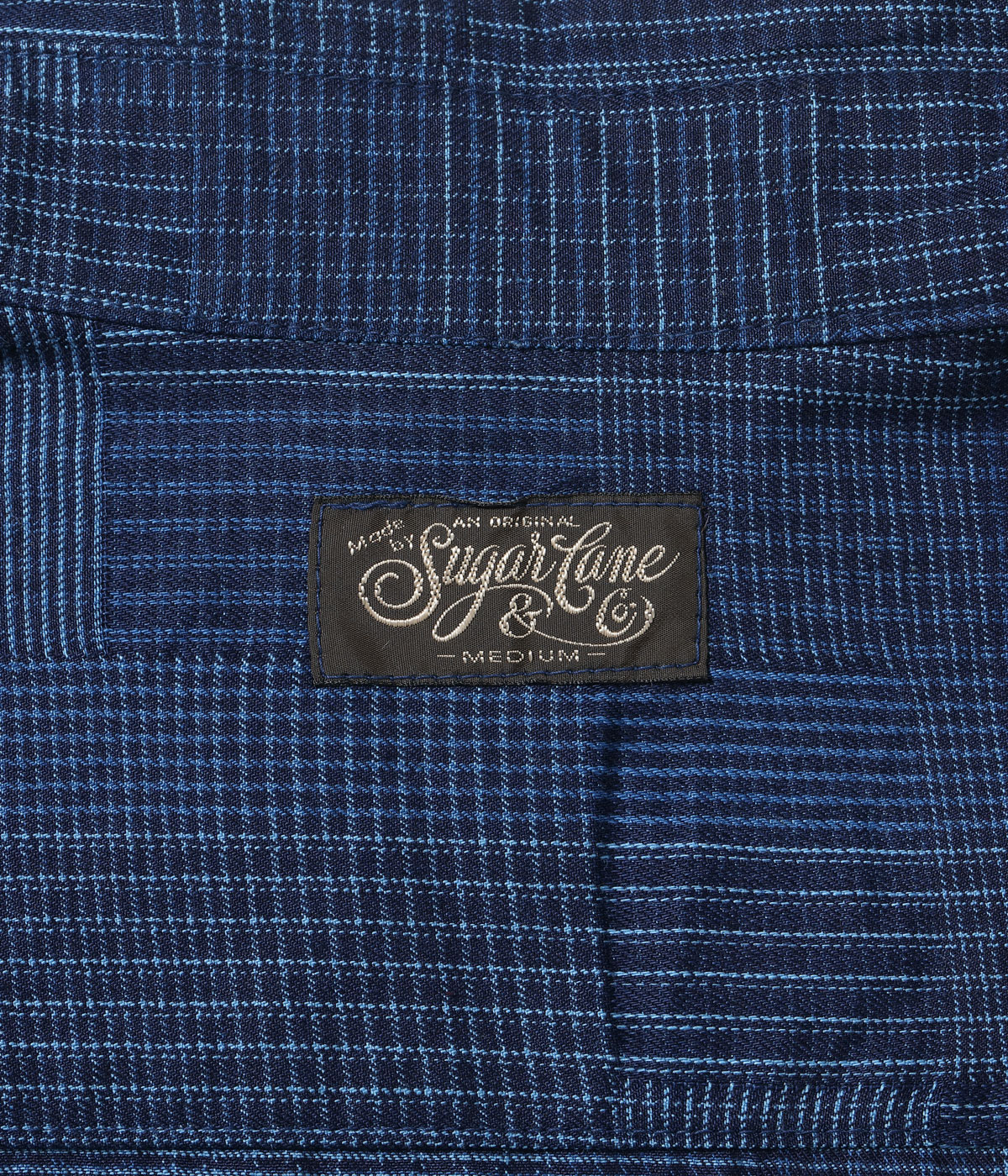 Lot No. SC29588 / INDIGO PATCHWORK WORK SHIRT