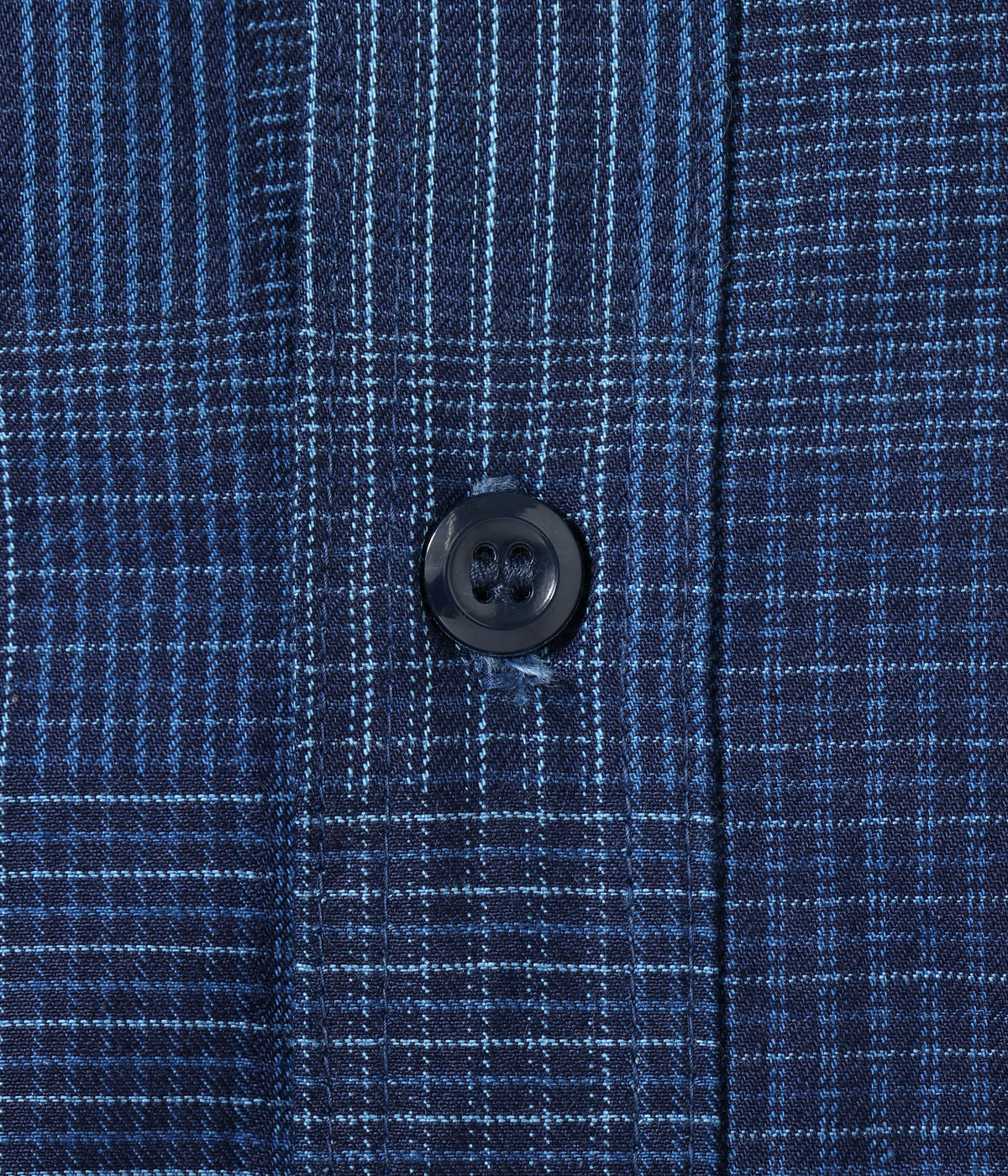 Lot No. SC29588 / INDIGO PATCHWORK WORK SHIRT