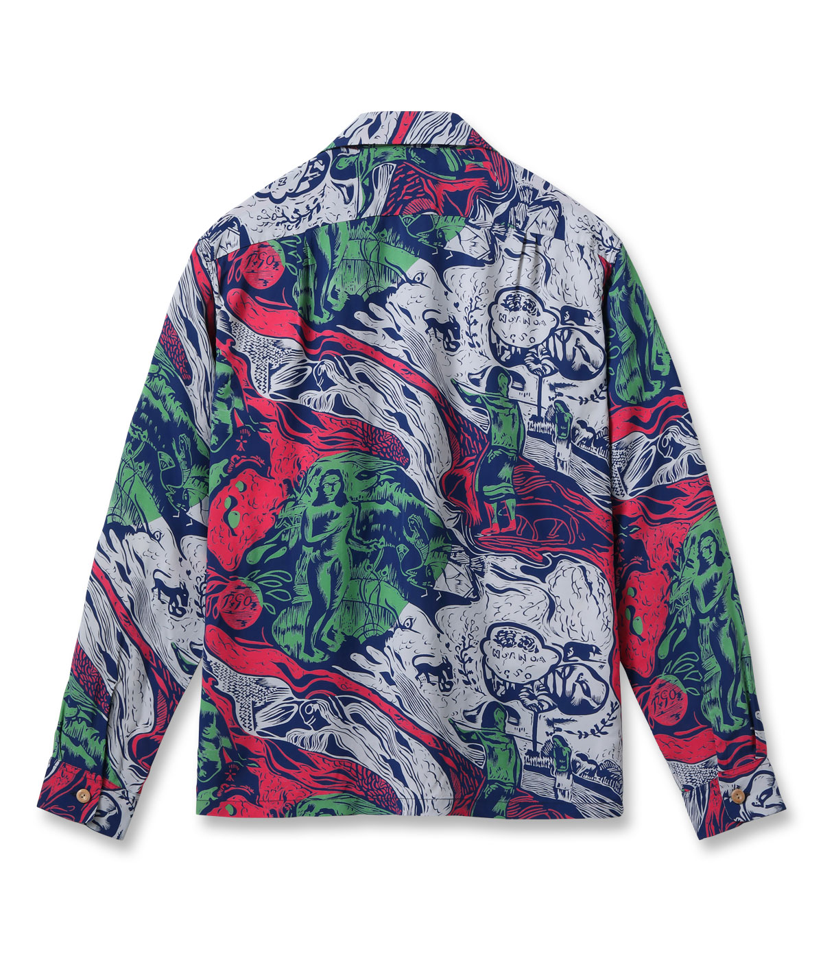 Lot No. SS29674 / SUN SURF SPECIAL EDITION ��GAUGUIN WOODCUT MYSTIC�� (LONG SLEEVE)