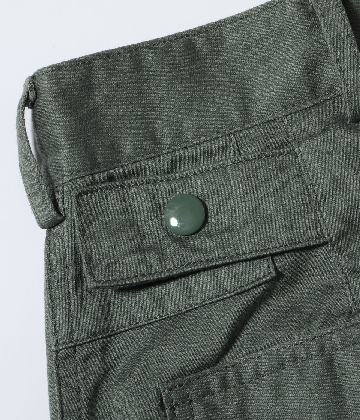 Lot No. BR42636 / TROUSERS, UTILITY, COTTON SAGE GREEN