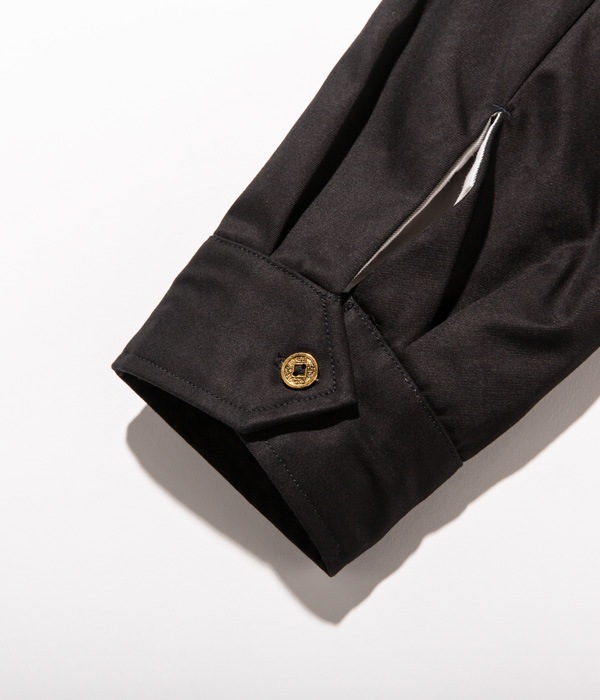 Lot No. TT14654-119 / Late 1960s Style Cotton Vietnam Jacket VIETNAM MAP (BLACK)