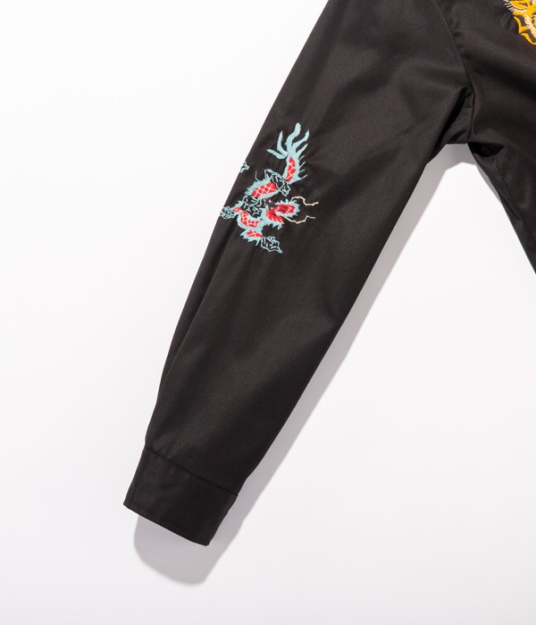 Lot No. TT14654-119 / Late 1960s Style Cotton Vietnam Jacket VIETNAM MAP (BLACK)