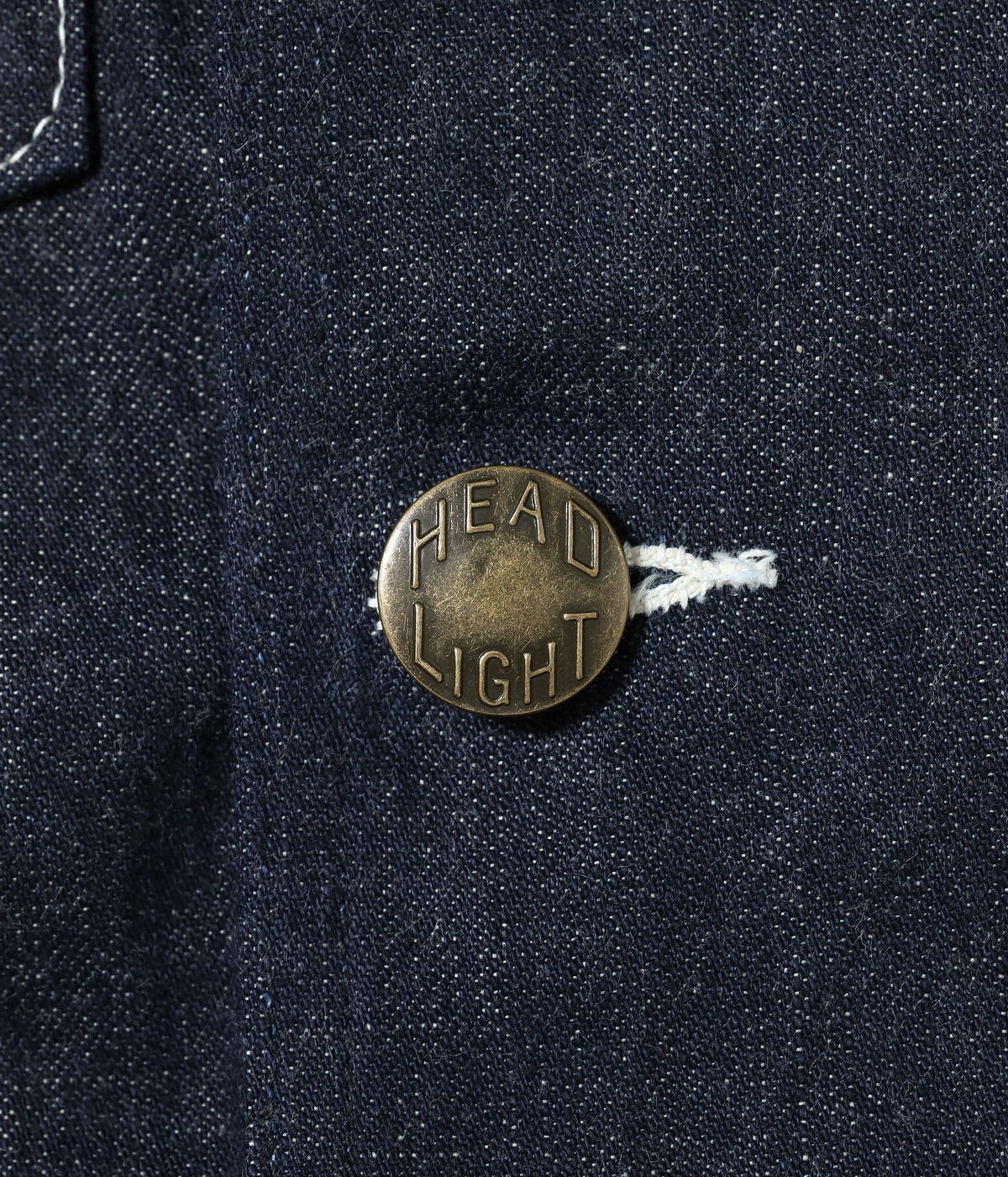 2025ǯ12������ͽ�� / Lot No. HD15844 / HEADLIGHT 9.5oz. SPECIAL WEAVE DENIM DOUBLE BREASTED COAT