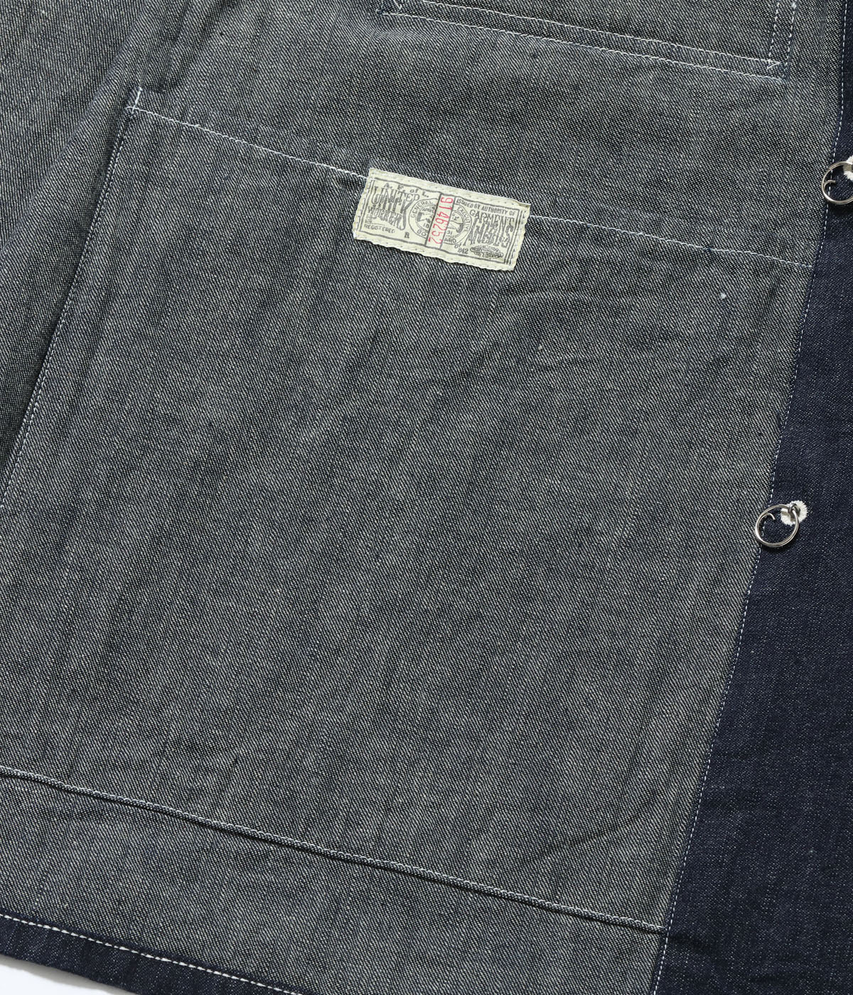 2025ǯ12������ͽ�� / Lot No. HD15844 / HEADLIGHT 9.5oz. SPECIAL WEAVE DENIM DOUBLE BREASTED COAT