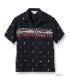 Lot No. SH38879 / HIGH DENSITY RAYON OPEN SHIRT ARGYLE