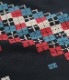 Lot No. SH38879 / HIGH DENSITY RAYON OPEN SHIRT ARGYLE