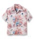 Lot No. SS39019 / RAYON HAWAIIAN SHIRT SWALLOWS FLY AROUND