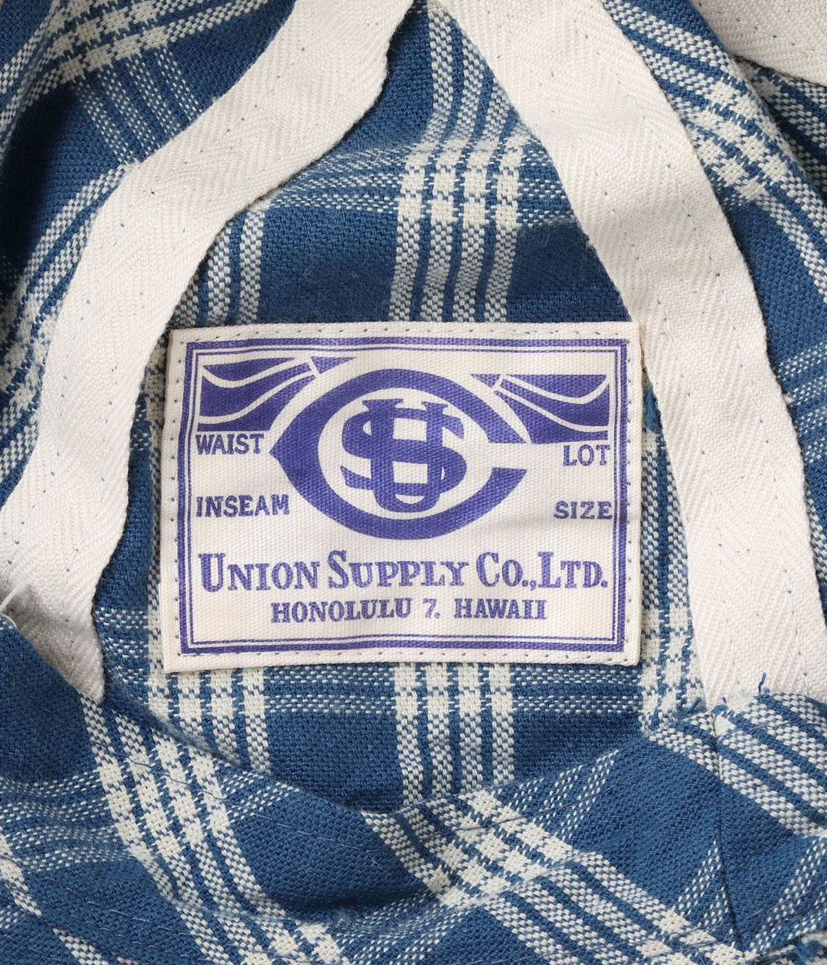 Lot No. US02883 / UNION SUPPLY PALAKA CHECK HAT