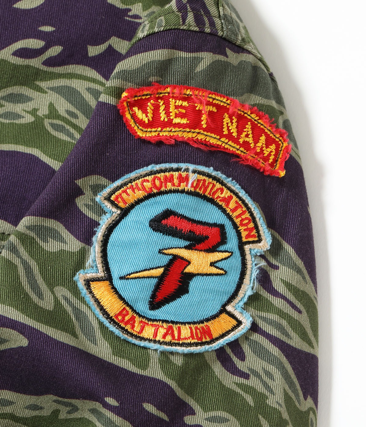 2026ǯ7��31������ / Lot No. TT15981 / Tiger Camouflage Vietnam Tour Jacket ��7th COMM.��