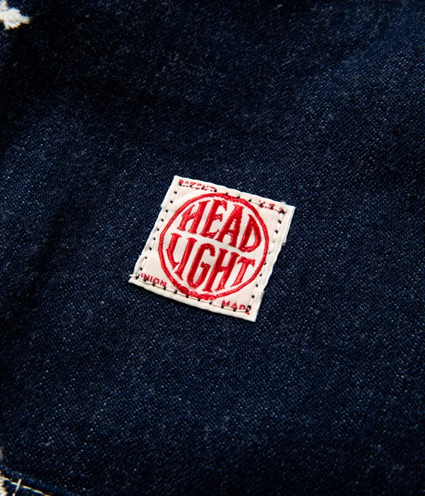 Lot No. HD14553 / HEADLIGHT 9.5oz. BLUE DENIM WWII WORK COAT