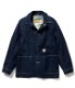 Lot No. HD14553 / HEADLIGHT 9.5oz. BLUE DENIM WWII WORK COAT
