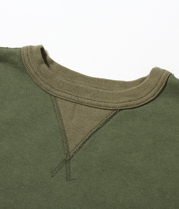 Lot No. BR65622 / SET-IN CREW NECK SWEAT SHIRT