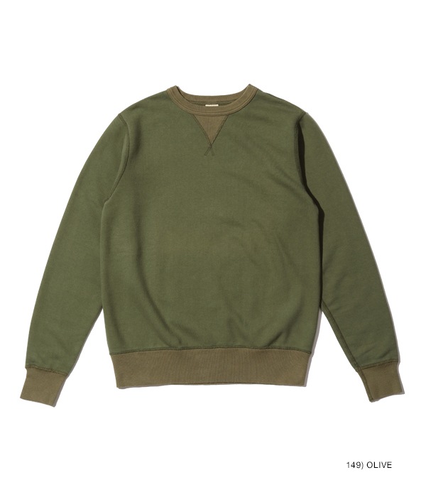 Lot No. BR65622 / SET-IN CREW NECK SWEAT SHIRT