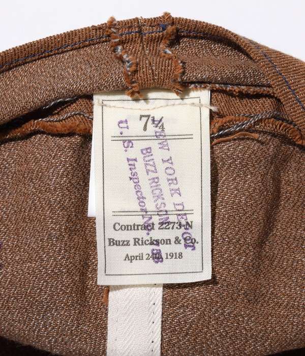 Lot No. BR02707 / HAT, WORKING BROWN (MOD.)