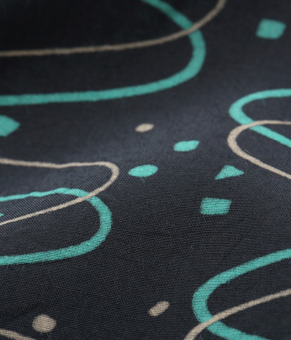 Lot No. SH38880 / HIGH DENSITY RAYON OPEN SHIRT HIGH-HAT