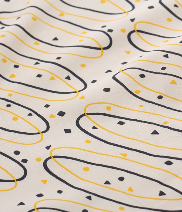 Lot No. SH38880 / HIGH DENSITY RAYON OPEN SHIRT HIGH-HAT