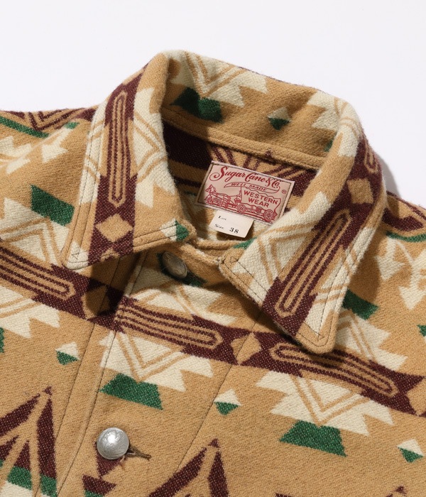 Lot No. SC15436 / NATIVE AMERICAN WOOL BLANKET JACKET