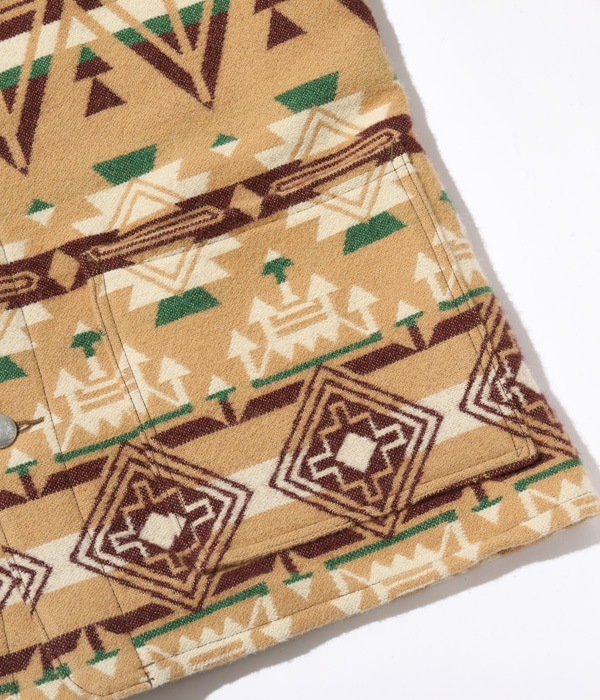 Lot No. SC15436 / NATIVE AMERICAN WOOL BLANKET JACKET